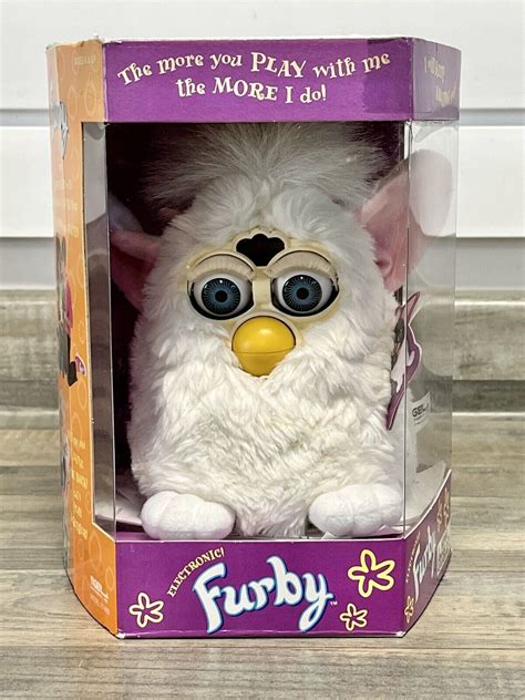 Ranking Top19 Vintage Tiger 1998 Furby Model 70 800 Grey And Pink With