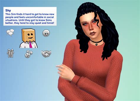 Sims 4 Shy Trait Patreon Early Access Public Marlyn Sims