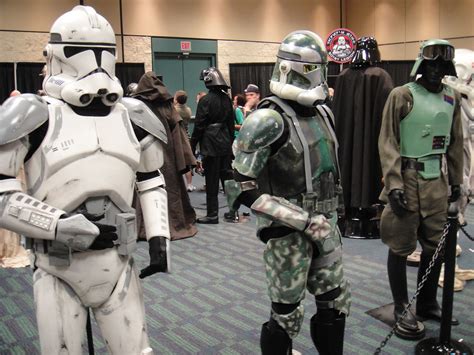 Star Wars Celebration V 501st Room Clone Trooper Costumes A Photo