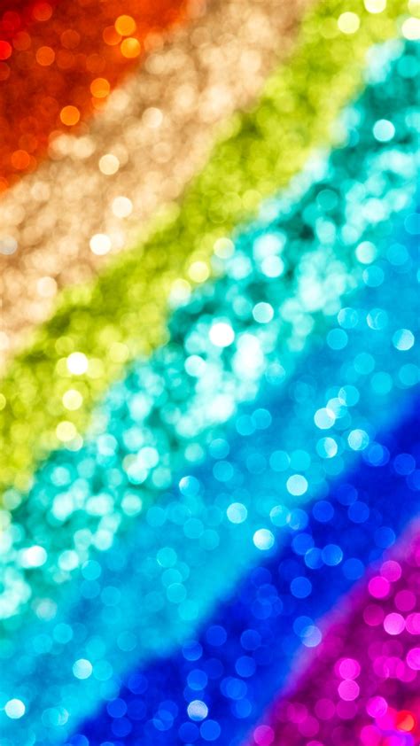 Colorful Rainbow Glitter Background Texture Free Photo Rawpixel