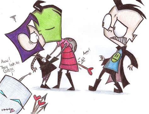 Valentine S Day Of Doom Invader Zim Fan Art 10209186 Fanpop