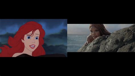 Disneys Live Action ‘the Little Mermaid Trailer Is Nearly Identical
