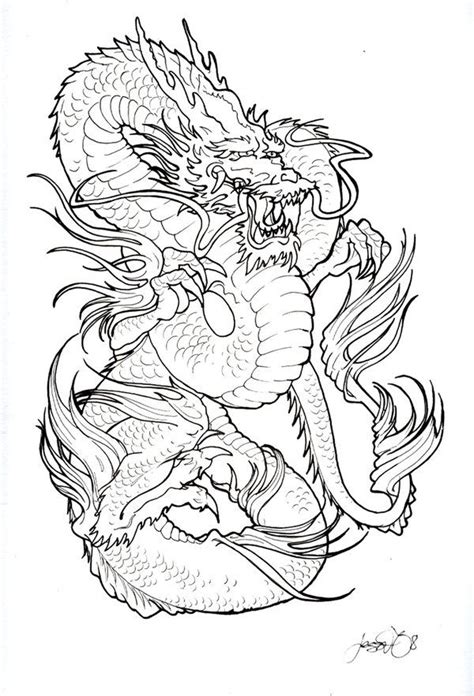 Tattoo Dragon Black And White By Jessigraden On Deviantart Dragon