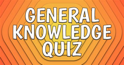 General Knowledge Quiz Video Part 1 Youtube Reverasite