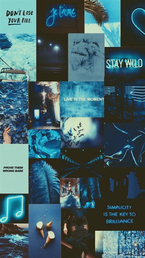Dark blue 💙 | Iphone wallpaper tumblr aesthetic, Blue wallpaper iphone