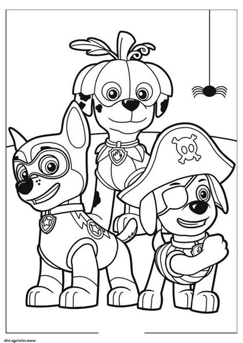 Coloriage Pat Patrouille Halloween dessin en 2020  Coloriage pat