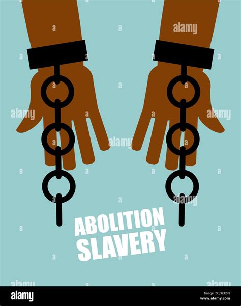 Black Slaves Chains Banque Dimages Vectorielles Alamy