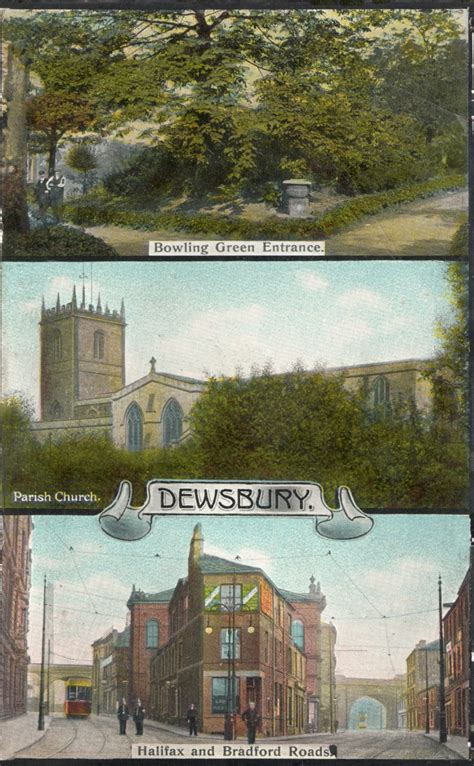 Dewsbury multiview, about 1910 | Yorkshire Nostalgia