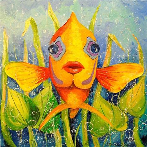Angel Fish Paintings By Olha Darchuk