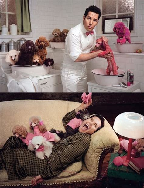 You've gotta dance like there's nobody watching, love like you'll never be hurt, sing like there's nobody listening, and live like it's heaven on earth. ― william w. Paul Rudd and poodles. | Paul rudd, Happy birthday paul ...