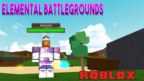 ROBLOX Elemental Battlegrounds Road To Never Max Rank XD IBeMaine