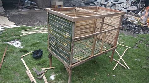Membuat kandang ayam bangkok kandang ayam bangkok 8 pintu full bambu. Kandang Ayam Dari Bambu Minimalis - Blog Spots