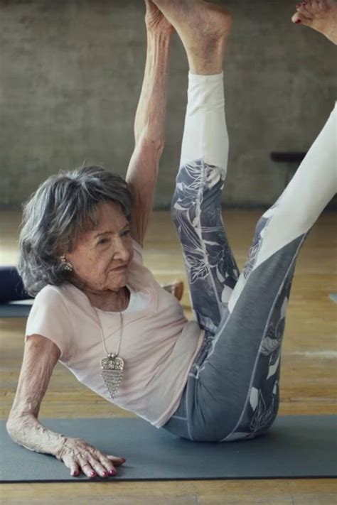 At Years Old The Worlds Oldest Yoga Teacher Shares The Mantra