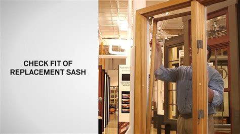 Maybe you would like to learn more about one of these? Sash Replacement on Andersen® Primed Wood Casement Windows (1932-1989) - YouTube