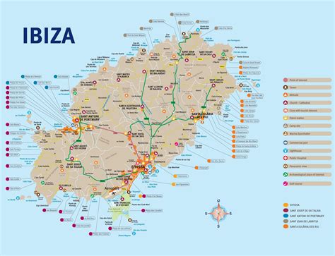 Ibiza Mapa Turistico
