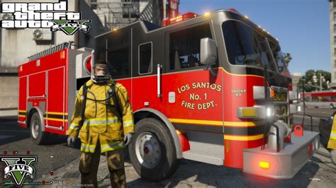Structure Fire Los Santos Fire Department Gta 5 Real Life Mods