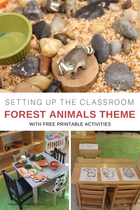 Forest Animals Theme Ideas For Toddlers And Preschoolers Forest