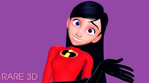 Violet Parr Invisible Girl Incredibles 2 3d Model Youtube