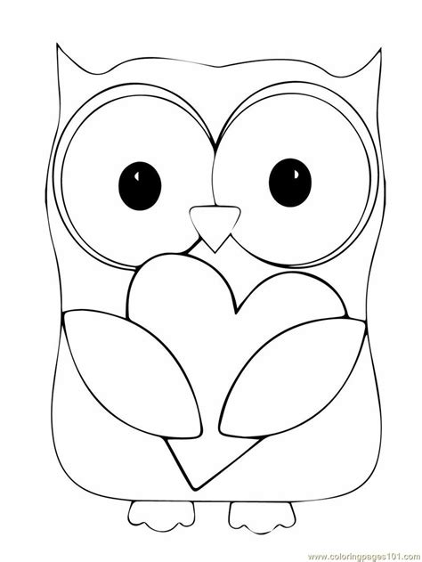 Baby Owl Printable Coloring Pages Coloring Pages