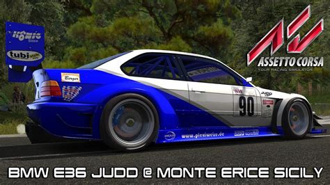 Assetto Corsa Bmw E Judd Monte Erice Sicily Youtube