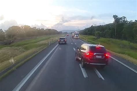 Dashcam Footage Captures Crash Near Townsville After Teens In Allegedly