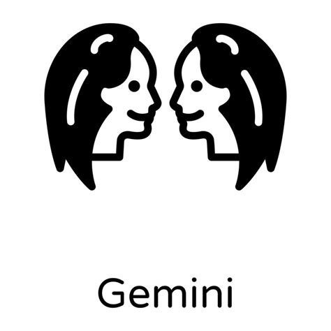 Gemini Zodiac Sign 3209708 Vector Art At Vecteezy