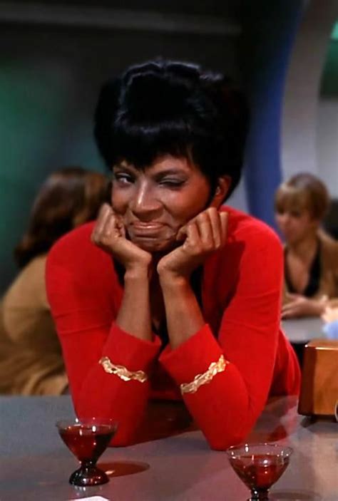 Nichelle Nichols Aka Lt Uhura Star Trek 1960s History In