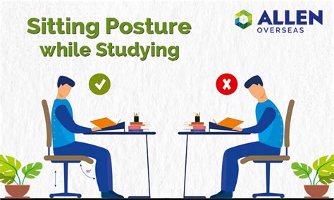 The Correct Sitting Posture While Studying