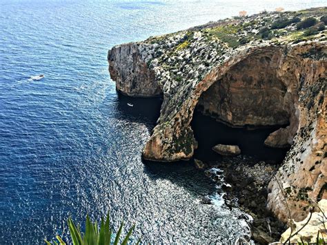 Blue Grotto From The Land And Sea Maltatina