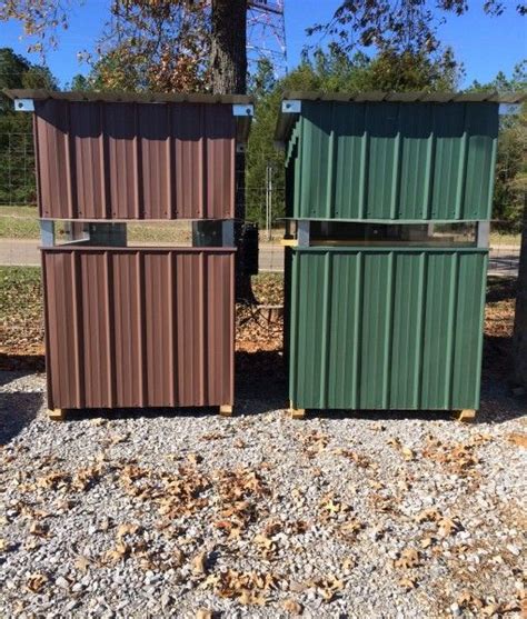 These Metal Deer Blinds Provide The Coverage You Need For