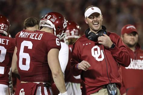 Oklahoma Sooners Football Press Conference Notes Lincoln Riley On