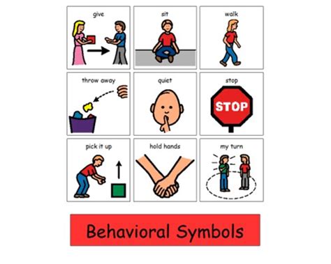 Boardmaker Share - visuals for behaviors | Autism classroom, Autism activities, Autism