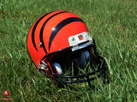 Cincinnati Bengals Custom Refurbished Helmet