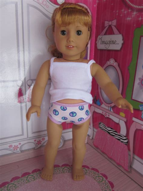 Cute Set Of Three Panties Fits 18 American Girl Dolls And Other 18 Dolls With Similar Build 18