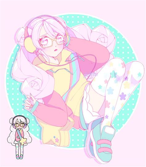 Pastel Girl Anime Kawaii