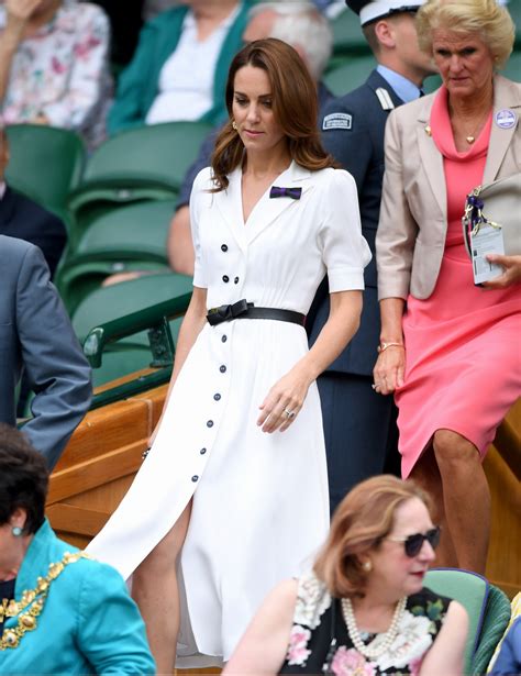 Kate Middleton Makes A Surprise Appearance At Wimbledon In A Perfect