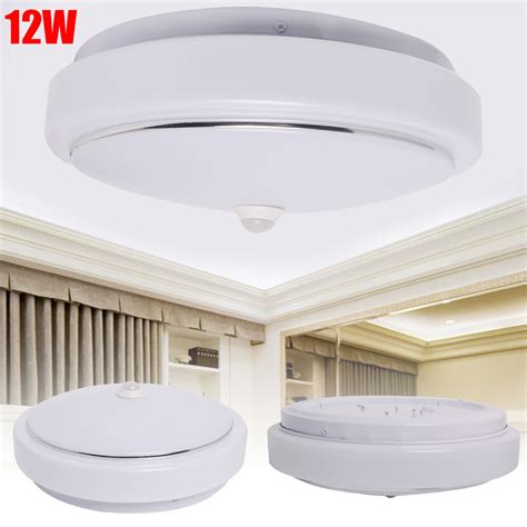 Led ceiling lights pir motion sensor ceiling lamp 12w 18w 15/20/30/40w smart home lighting for hallways corridor storage room. 10 benefits of Ceiling mounted motion sensor lights ...