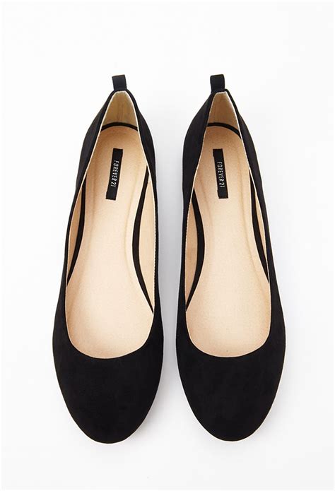 Round Toe Ballet Flats Forever21 2000099716 Style On Point In