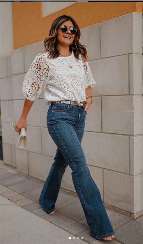 What To Wear With Flare Jeans Complete Guide For Women With Pictures