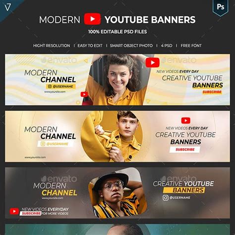 Youtube Graphics Designs And Templates From Graphicriver