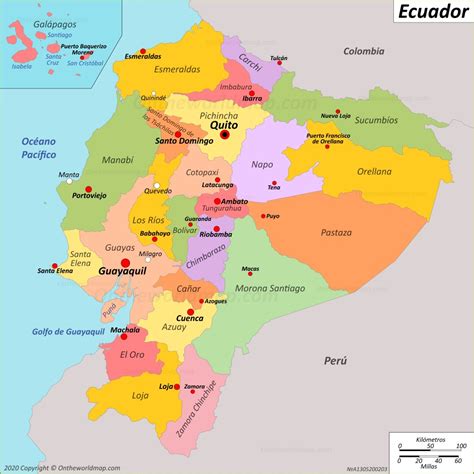 Mapa De Ecuador Mapas Detallados De La Rep Blica Del Ecuador The Best