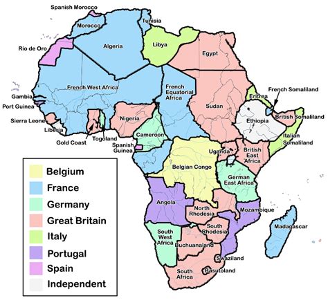 Imperialism Map Of Africa Imperialism Freemanpedia This Map Of The