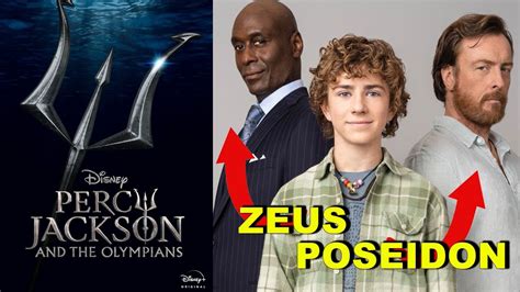 New Percy Jackson Series Zeus And Poseidon Cast Youtube