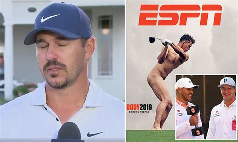 brooks koepka and bryson dechambeau s bitter rivalry has its roots in a naked magazine cover