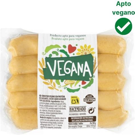 Salchichas Veganas Mercadona Hacendado Vegano Por Accidente Spain