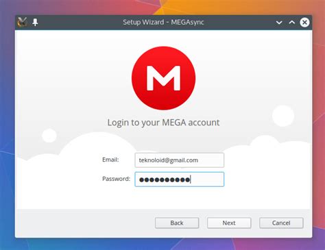 When you install this desktop storage app you can choose to either sync everything from your with mega storage , if you need to exclude a file from sync, you can do that. Install MEGASync Desktop Client in Kubuntu 15.04