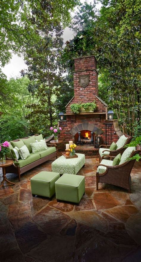 32 Outstanding And Unusual Outdoor Fireplace Design Inspirations