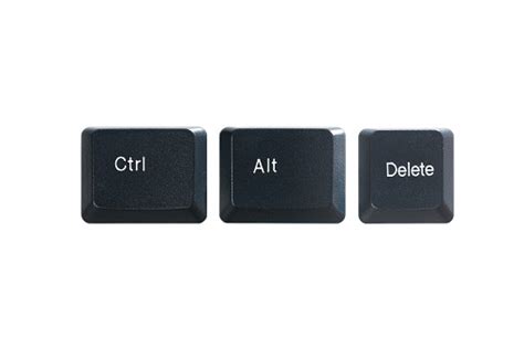 Ctrl Alt Delete Keys Stock Photo Download Image Now Istock