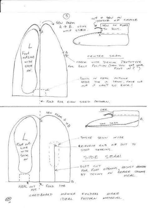 3 Moccassin Patterns And Tutorials — The Nmlra