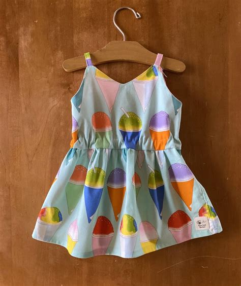Summer Sundress Baby Toddler Summer Dress Bright Twirl Dress Etsy